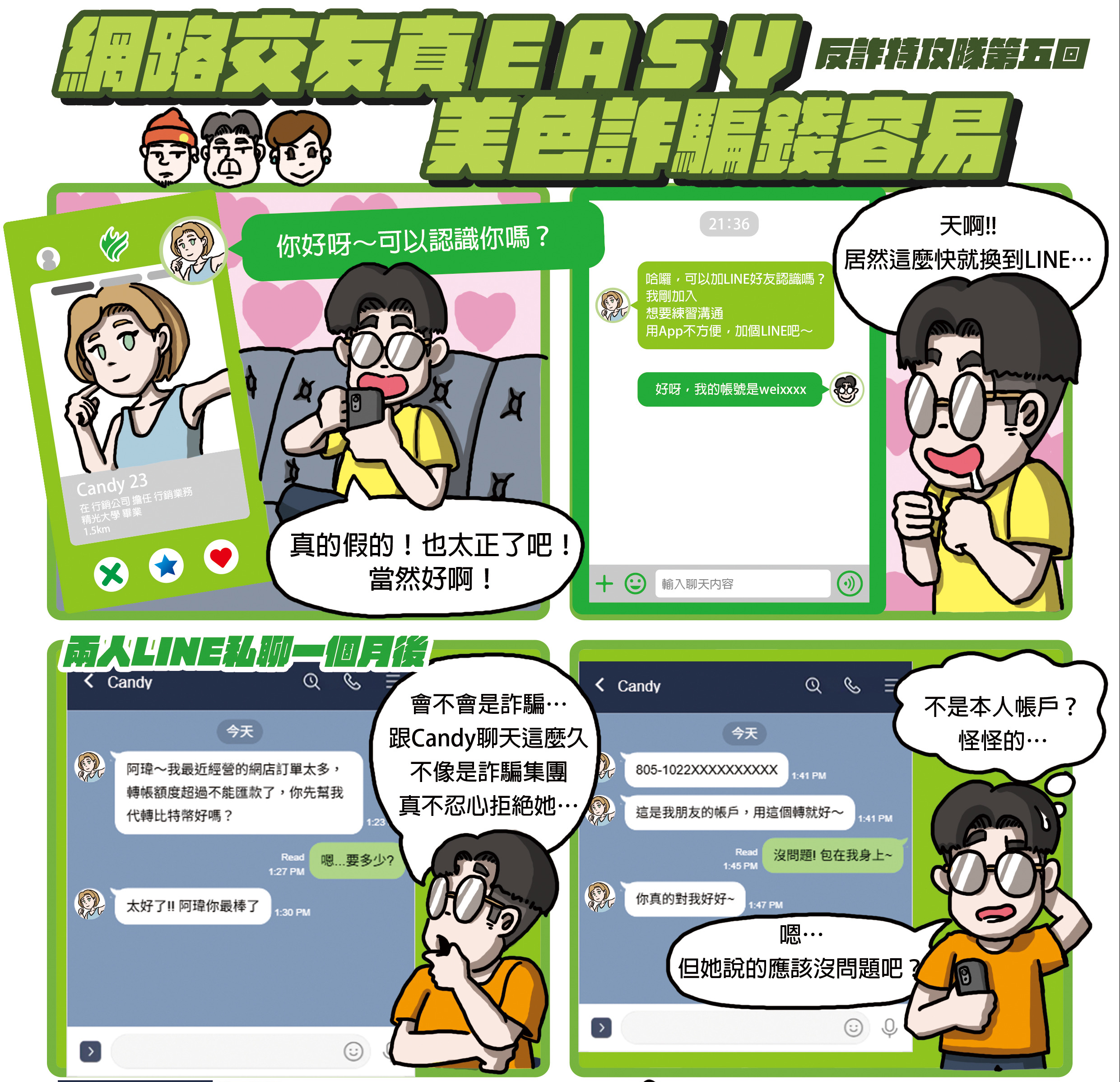反詐特攻隊第五回（網路交友詐騙）
